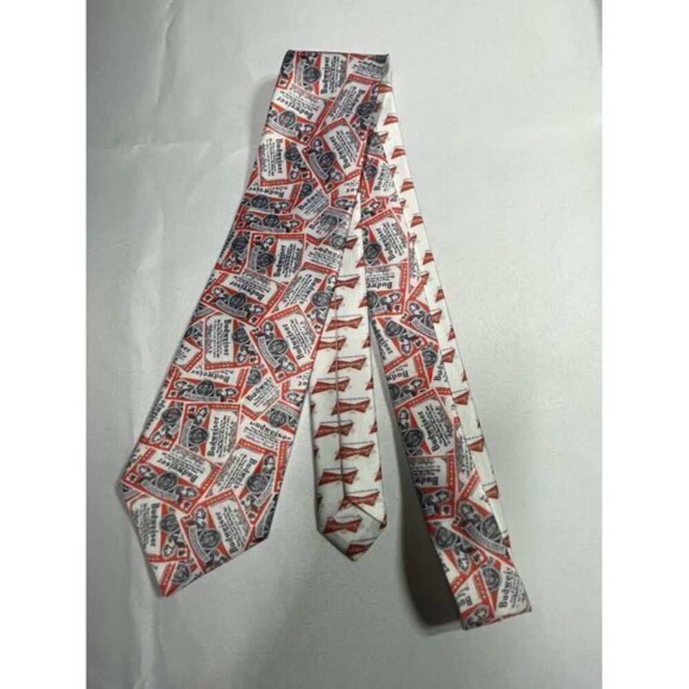 Budweiser ‎ Beer Tie Necktie